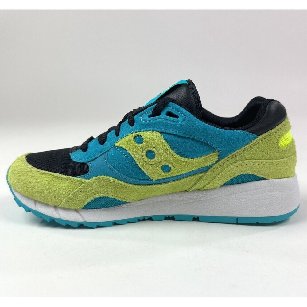 Saucony Originals Shadow 6000 Split Mens 8.5 Yellow Blue Running Shoes S70751-1 - Picture 2 of 9